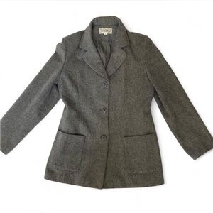 Thin Grey Coat / blazer